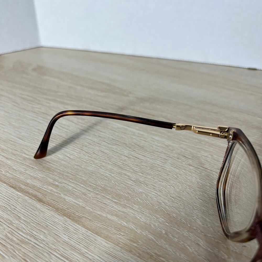 Jimmy Choo JC274 DXH Eyeglasses PARTS ONLY Tortoise Shell Frames Italy 145 - Picture 14 of 16